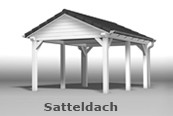 Satteldach-Carport Sofortangebot