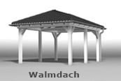 Walmdach-Carport Sofortangebot