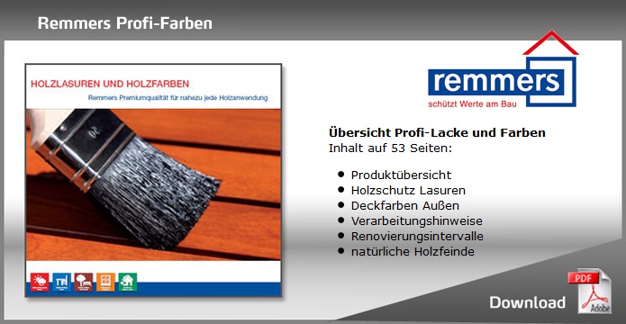 Remmers Profi-Farben Prospekt Download